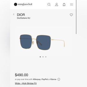 NWT Dior DiorStellaire SU Sunglasses